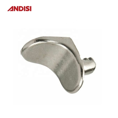 Soportes de soporte de estante de aleación de zinc estable para el armario del portacameras de gabinete de madera