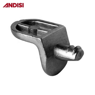 Soportes de soporte de estante de aleación de zinc estable para el armario del portacameras de gabinete de madera