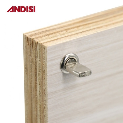 Muebles de hardware 5 mm/7 mm Acero revestido de zinc Estante de soporte de estribillo soporte de 8 mm Longitud Pins