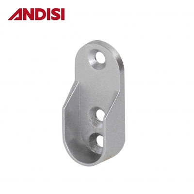 Otros muebles Hardware Oro soporte de tubo oval para el armario moderno