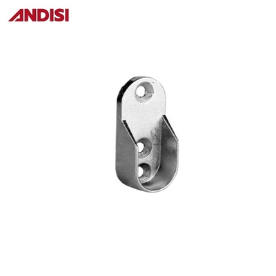 Otros muebles Hardware Oro soporte de tubo oval para el armario moderno