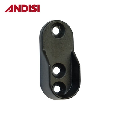Otros muebles Hardware Oro soporte de tubo oval para el armario moderno