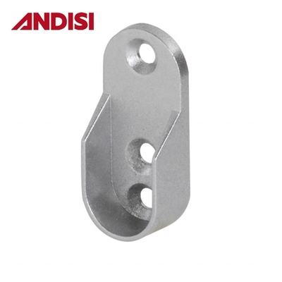 Otros muebles Hardware Oro soporte de tubo oval para el armario moderno