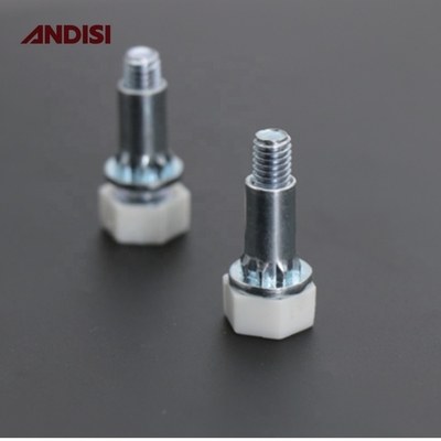 Pierna de mesa de casa tipo hierro metal con patas de goma anti arañazos Moderno diseño ajustable