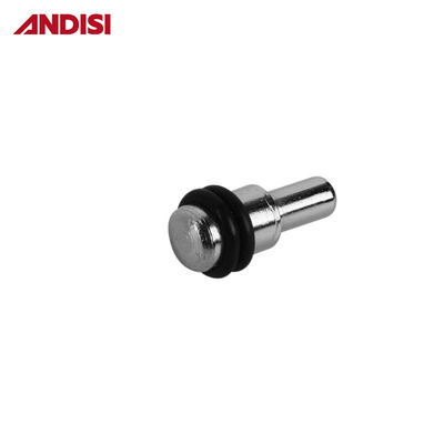 Cabinet de acero anillo de goma de cristal de estantería soporte 5mm Stud soporte de soporte de estantería pin