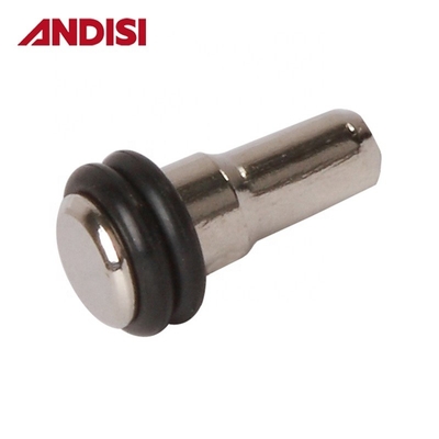 Cabinet de acero anillo de goma de cristal de estantería soporte 5mm Stud soporte de soporte de estantería pin
