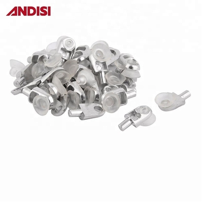 5 mm Pin Estante de madera Copo de succión de caucho Sostenedor de gabinete de muebles multifuncional