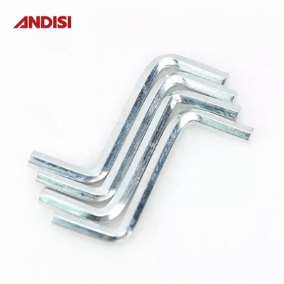 Muebles de bricolaje accesorios de hardware accesorios L y Z Tipo 4mm 6mm Hex Allen Fijaciones llave de llave de acero hexágono
