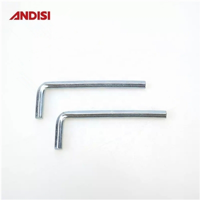 Muebles de bricolaje accesorios de hardware accesorios L y Z Tipo 4mm 6mm Hex Allen Fijaciones llave de llave de acero hexágono