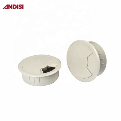 Cables de escritorio Grommet Brush Box para muebles de diseño moderno Cables de cable de cable de salida