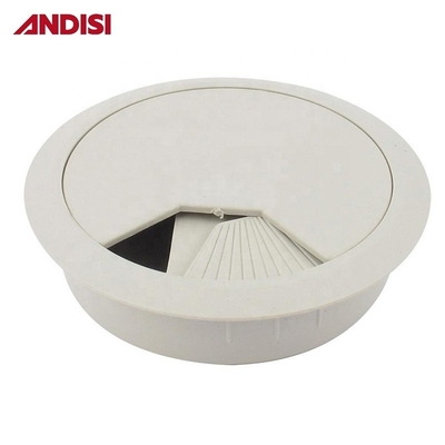 Cables de escritorio Grommet Brush Box para muebles de diseño moderno Cables de cable de cable de salida