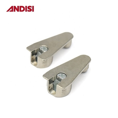 Cabinet de embalaje de correos de aleación de zinc accesorios de conexión Cerradura de cámara Conector de muebles 20mm Dia