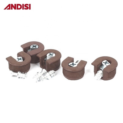 ANDISI Muebles y accesorios gabinete de madera mini fijación de conexión perno para conector de estante
