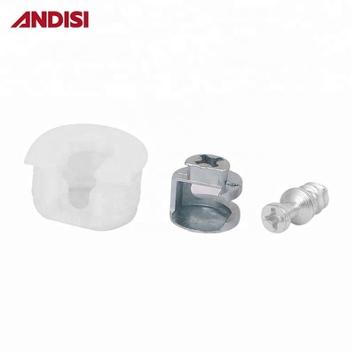20 mm de diámetro de la cámara de conector de plástico blanco marrón para conexión de tablero y tablero