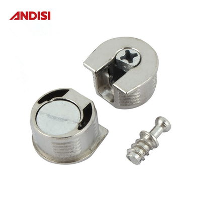 Home Office Conector de panel de conexión excéntrico de 20 mm para muebles de aleación de zinc