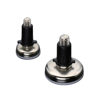 Accesorios para muebles y gabinetes de metal Pies de nivelación de deslizamiento ajustables con rosca