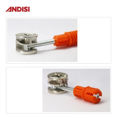 Embalaje de correos Y Muebles Camas y Dowels Cerrojos Nueces tornillos Cerradura de cámara Fijación Mini Fix
