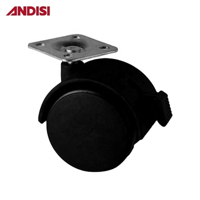 Muebles de oficina de diseño moderno de plástico silla ruedas de ruedas de carga 20/30/40kg