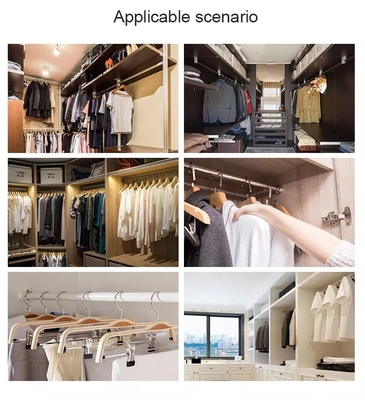 Conveniente portacabelos de tubos de armario soporte de extremo para barras de armario y vestidos de suspensión de rieles