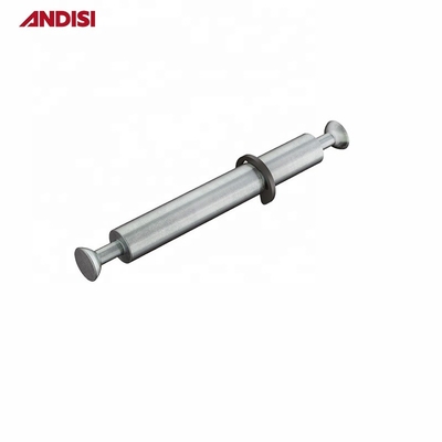 24 64MM/34 84MM Hardware de muebles Mini Fijación de doble extremo Cerrojo de conexión de rodilla de acero