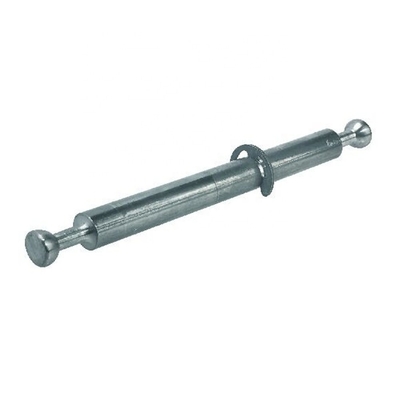 24 64MM/34 84MM Hardware de muebles Mini Fijación de doble extremo Cerrojo de conexión de rodilla de acero