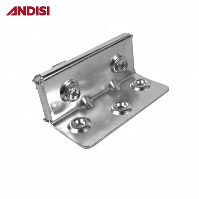 Muebles de dormitorio Hardware de conexión de la esquina de metal soporte de cama para madera marco de cama de metal