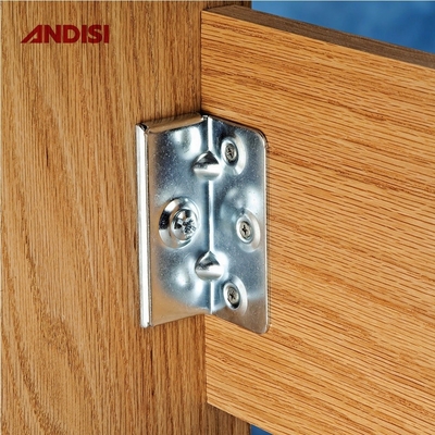 Muebles de dormitorio Hardware de conexión de la esquina de metal soporte de cama para madera marco de cama de metal