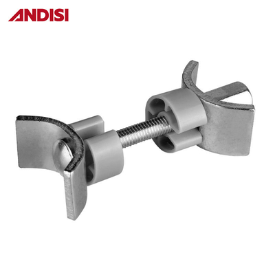 M6 Muebles gabinete de cocina conector de tornillos de encimera conjunta con superficie gris zincada