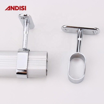 Muebles Centro de hardware Armario Rod soporte para el armario del dormitorio soporte de tubo
