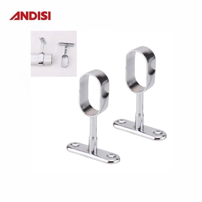 Muebles Centro de hardware Armario Rod soporte para el armario del dormitorio soporte de tubo