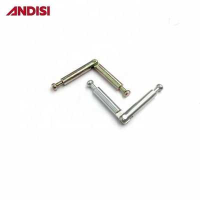 Embalaje de correo Mini ángulo fijo Metal Cerrojo para muebles Conector de unión de madera 40/24mm