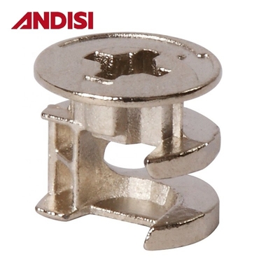 Salón de estar moderno 15/16mm Muebles de tablero Cerradura de cerradura tornillos de fijación mini Cam excéntrico