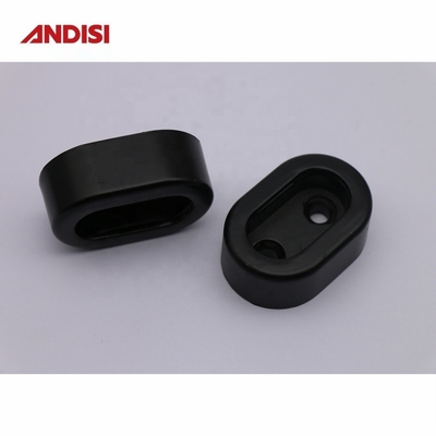 Soportador de tubos de apoyo de pines de espesor de aleación de zinc para ropa de 30x15mm