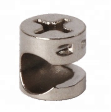 Conector de cámara de fijación segura con cámara excéntrica de bloqueo de 10 mm