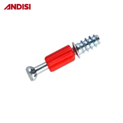 Otros muebles y muebles de hardware Mini Fix Dowel Cabinet Connector Bolsillo Cerrojo de plástico de auto-aplazamiento