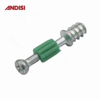 Otros muebles y muebles de hardware Mini Fix Dowel Cabinet Connector Bolsillo Cerrojo de plástico de auto-aplazamiento