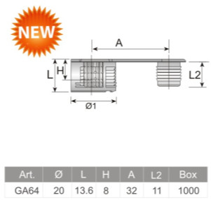 Conector de esquina de gabinete de acabado de nylon de color blanco/marrón revestido con zinc para otros muebles